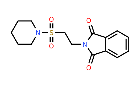 CAS 36257-55-3 | 2-(2-(Piperidin-1-ylsulfonyl)ethyl)isoindoline-1,3-dione