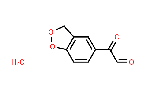 CAS 362609-92-5 | 2-(3H-benzo[c][1,2]dioxol-5-yl)-2-oxoacetaldehyde hydrate
