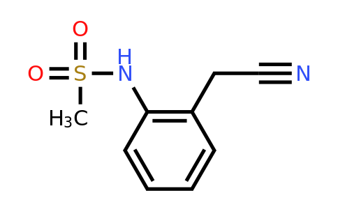 CAS 36268-70-9 | 2-(Methylsulfonamido)phenylacetonitrile