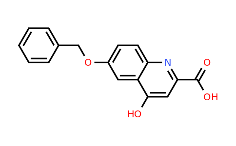 CAS 36303-18-1 | 6-(Benzyloxy)-4-hydroxyquinoline-2-carboxylic acid
