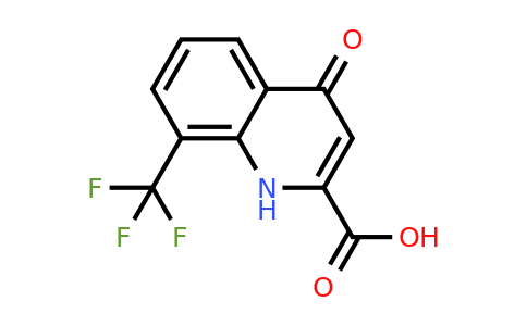 CAS 36308-81-3 | 4-Oxo-8-(trifluoromethyl)-1,4-dihydroquinoline-2-carboxylic acid