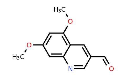 CAS 363135-56-2 | 5,7-Dimethoxyquinoline-3-carbaldehyde