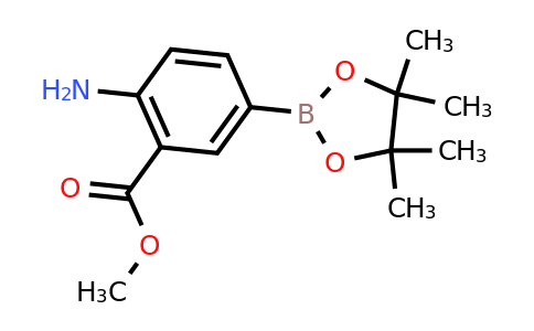 CAS 363185-87-9 | Benzoic acid, 2-amino-5-(4,4,5,5-tetramethyl-1,3,2-dioxaborolan-2-YL)-, methyl ester