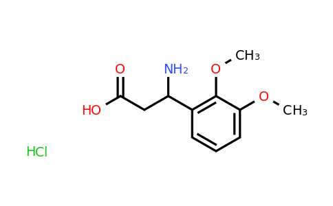 CAS 36412-23-4 | 3-Amino-3-(2,3-dimethoxyphenyl)propanoic acid hydrochloride