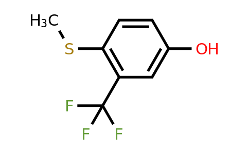 CAS 364323-95-5 | 4-(Methylsulfanyl)-3-(trifluoromethyl)phenol