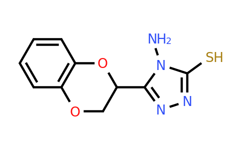 CAS 364599-69-9 | 4-amino-5-(2,3-dihydro-1,4-benzodioxin-2-yl)-4H-1,2,4-triazole-3-thiol
