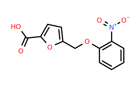 CAS 364621-84-1 | 5-((2-Nitrophenoxy)methyl)furan-2-carboxylic acid