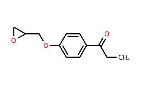 CAS 36467-33-1 | 1-{4-[(oxiran-2-yl)methoxy]phenyl}propan-1-one