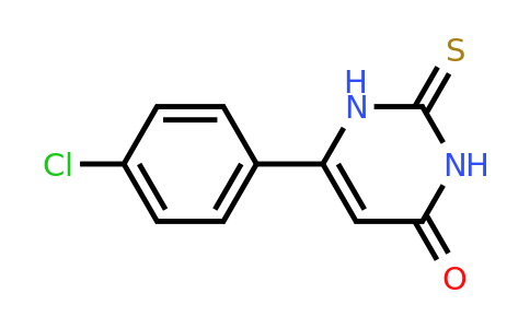 CAS 36479-17-1 | 6-(4-Chlorophenyl)-2-thioxo-2,3-dihydropyrimidin-4(1H)-one