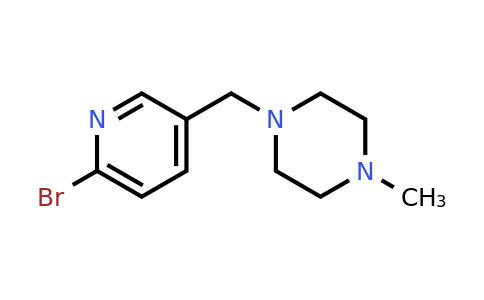 CAS 364794-55-8 | 1-((6-bromopyridin-3-yl)methyl)-4-methylpiperazine
