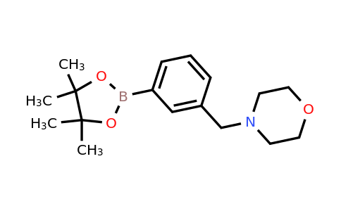 4-[3-(4,4,5,5-Tetramethyl-1,3,2-dioxaborolan-2-YL)benzyl]morpholine