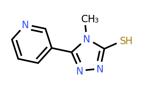 4-methyl-5-(pyridin-3-yl)-4H-1,2,4-triazole-3-thiol