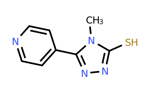 CAS 3652-32-2 | 4-methyl-5-(pyridin-4-yl)-4H-1,2,4-triazole-3-thiol