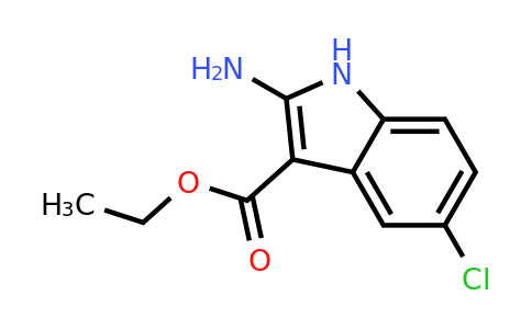 CAS 365547-91-7 | Ethyl 2-amino-5-chloro-1H-indole-3-carboxylate