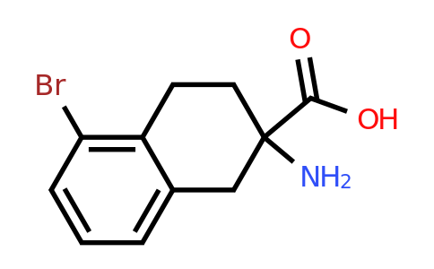 CAS 365553-86-2 | 2-Amino-5-bromo-1,2,3,4-tetrahydronaphthalene-2-carboxylic acid