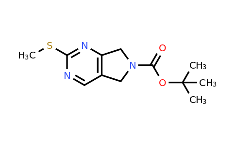 CAS 365996-86-7 | Tert-butyl 2-(methylthio)-5H-pyrrolo[3,4-D]pyrimidine-6(7H)-carboxylate