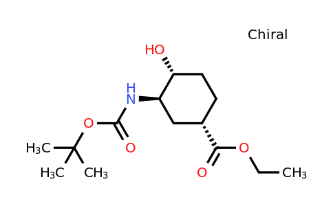 CAS 365997-33-7 | ethyl (1S,3R,4R)-3-{[(tert-butoxy)carbonyl]amino}-4-hydroxycyclohexane-1-carboxylate