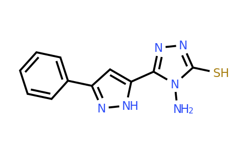 CAS 366007-57-0 | 4-amino-5-(3-phenyl-1H-pyrazol-5-yl)-4H-1,2,4-triazole-3-thiol