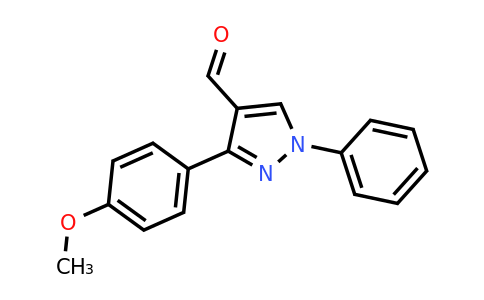 CAS 36640-42-3 | 3-(4-methoxyphenyl)-1-phenyl-1H-pyrazole-4-carbaldehyde