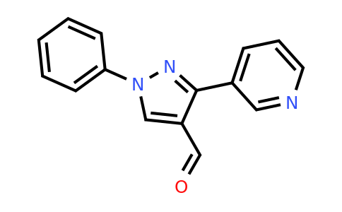CAS 36640-50-3 | 1-phenyl-3-(pyridin-3-yl)-1H-pyrazole-4-carbaldehyde