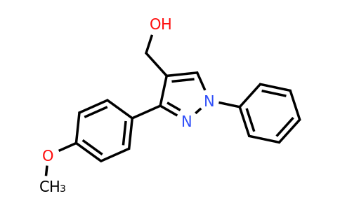 CAS 36640-56-9 | [3-(4-methoxyphenyl)-1-phenyl-1H-pyrazol-4-yl]methanol