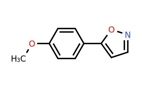CAS 3672-48-8 | 5-(4-Methoxyphenyl)isoxazole