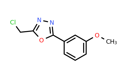 CAS 36770-18-0 | 2-(Chloromethyl)-5-(3-methoxyphenyl)-1,3,4-oxadiazole