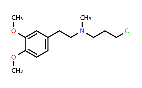 CAS 36770-74-8 | 3-Chloro-N-(3,4-dimethoxyphenethyl)-N-methylpropan-1-amine