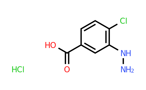CAS 36800-72-3 | 4-chloro-3-hydrazinylbenzoic acid hydrochloride