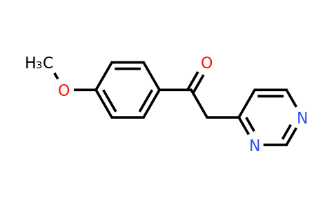 CAS 36827-95-9 | 1-(4-Methoxyphenyl)-2-(pyrimidin-4-yl)ethanone