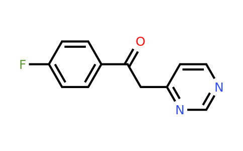 CAS 36827-98-2 | 1-(4-Fluoro-phenyl)-2-pyrimidin-4-YL-ethanone