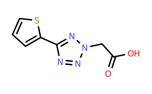 CAS 36855-10-4 | 2-[5-(thiophen-2-yl)-2H-1,2,3,4-tetrazol-2-yl]acetic acid