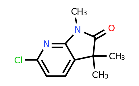 CAS 368835-15-8 | 6-chloro-1,3,3-trimethyl-1H,2H,3H-pyrrolo[2,3-b]pyridin-2-one