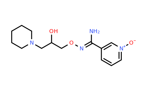 CAS 368860-13-3 | 3-[(Z)-N'-[2-hydroxy-3-(piperidin-1-yl)propoxy]carbamimidoyl]pyridin-1-ium-1-olate