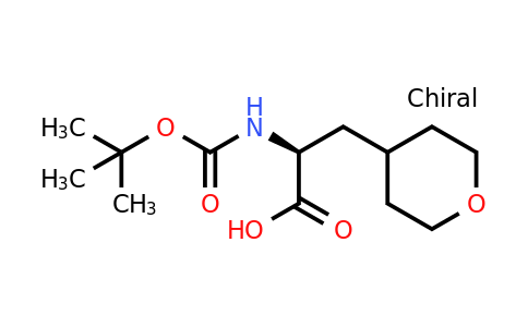 CAS 368866-33-5 | (2S)-2-[(Tert-butoxycarbonyl)amino]-3-tetrahydro-2H-pyran-4-ylpropanoic acid