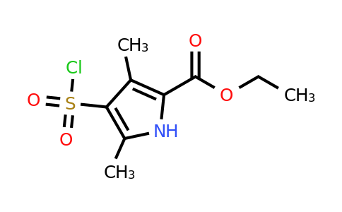 CAS 368869-88-9 | Ethyl 4-(chlorosulfonyl)-3,5-dimethyl-1H-pyrrole-2-carboxylate