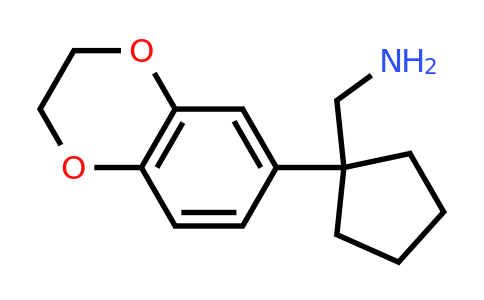 CAS 369400-27-1 | [1-(2,3-dihydro-1,4-benzodioxin-6-yl)cyclopentyl]methanamine