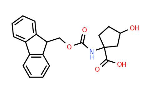 CAS 369403-17-8 | 1-(9H-Fluoren-9-ylmethoxycarbonylamino)-3-hydroxy-cyclopentanecarboxylic acid