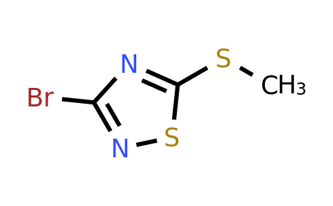 CAS 36955-33-6 | 3-Bromo-5-methylthio-1,2,4-thiadiazole
