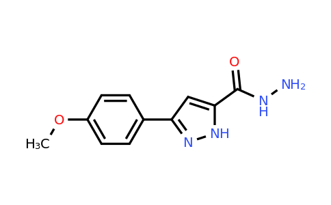 CAS 370096-68-7 | 3-(4-Methoxyphenyl)-1H-pyrazole-5-carbohydrazide