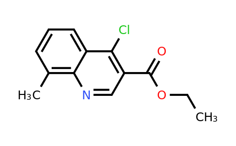CAS 37041-32-0 | Ethyl 4-chloro-8-methylquinoline-3-carboxylate