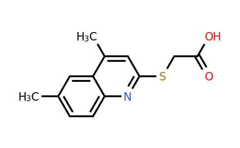 CAS 370848-09-2 | 2-((4,6-Dimethylquinolin-2-yl)thio)acetic acid