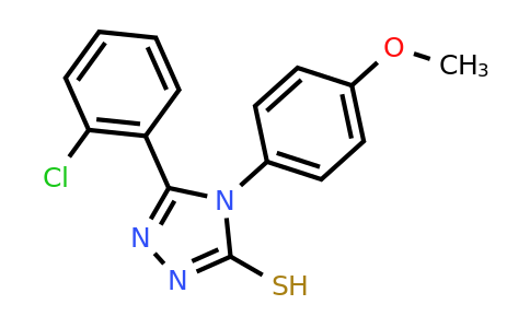 CAS 370848-65-0 | 5-(2-chlorophenyl)-4-(4-methoxyphenyl)-4H-1,2,4-triazole-3-thiol
