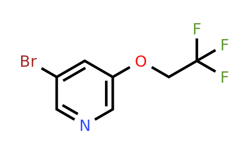 CAS 370879-86-0 | 3-bromo-5-(2,2,2-trifluoroethoxy)pyridine