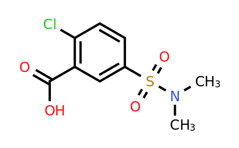 CAS 37088-27-0 | 2-chloro-5-(dimethylsulfamoyl)benzoic acid