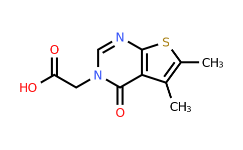CAS 371136-36-6 | 2-{5,6-dimethyl-4-oxo-3H,4H-thieno[2,3-d]pyrimidin-3-yl}acetic acid