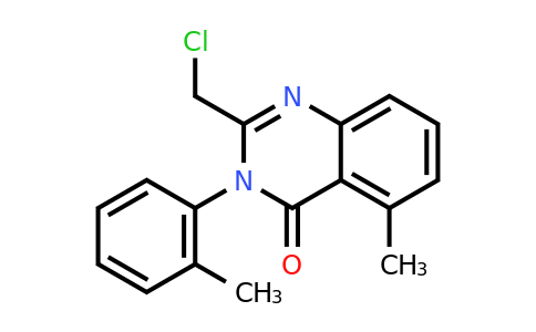 CAS 371244-11-0 | 2-(Chloromethyl)-5-methyl-3-(o-tolyl)quinazolin-4(3H)-one