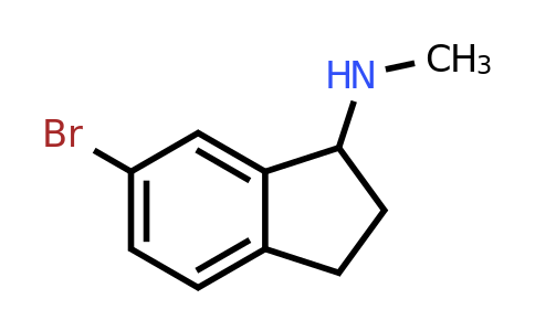 CAS 371251-07-9 | 6-Bromo-N-methyl-2,3-dihydro-1H-inden-1-amine