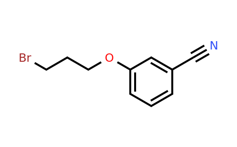 CAS 37136-97-3 | 3-(3-bromopropoxy)benzonitrile