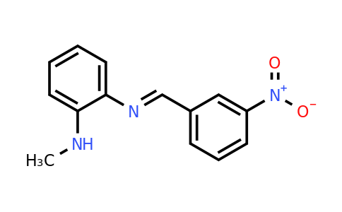 CAS 3718-00-1 | 1-N-Methyl-2-N-[(3-nitrophenyl)methylidene]benzene-1,2-diamine